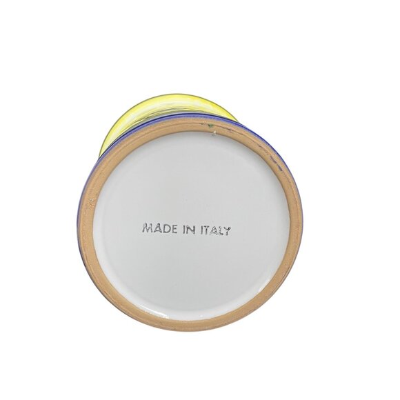 Romana Sambuca Italian Ceramic Jar With Lid - Picture 3 of 10